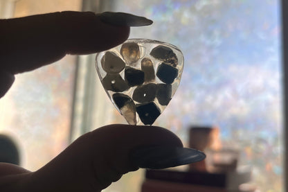 Textured Crystal Guitar Pick