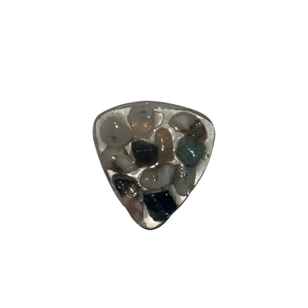 Textured Crystal Guitar Pick